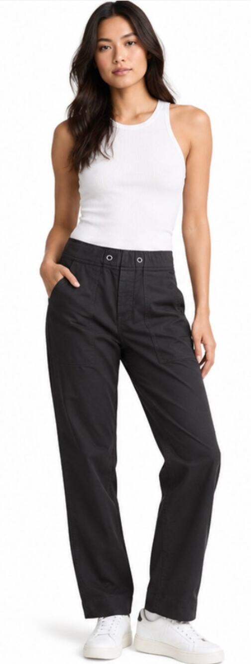 James Perse Mixed Media Utility Pants Size 0